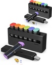 Weekly Pill Organizer 2 kali sehari - Am Pm Pill Box 7 Day, Kasus Pil Kill Besar Dua kali untuk Obat-obatan Harian, Vitamin, Minyak Ikan, Suplemen Kontainer Pill Portable.