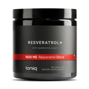 Toniiq 1600mg Resveratrol Blend - Ultra High Kemurnian dan 3 Party Tested - dengan MCT Oil untuk Added Bioavability - Optimal NAD Supplemen