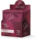 Powder Hydrolyzed Collagen untuk Women Multi Beauty Superfood dengan Acid Hyaluronic, Biotin, Vitamin C, Zinc, Progories, CoQ10, Keto Protein 124; Berry Flavor (7 Single Serve Packets) oleh Svete