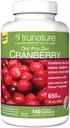 trunatur Cranberry 650 mg, 140 Vegetarian Capsules (2 Pack)