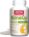 Jarrow Formula BoneUp Vegetarian - 120 Tablet - Vegetarian / Vegan Tambahan untuk Vegan Kesehatan Tulang - Sumber ramah Vitamin D3, Vitamin K2 (sebagai MK-7) & Calcium - 60 Servings