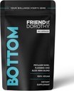 Tambahan Fiber Bawah untuk Effortless Prep Time - Membantu Prompres Digetical Regularity - Psyllium Husk berbasis - untuk Men Who Bottom, Vegan Capsules