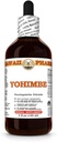Yohimbe (Pausinystalia Yohimbe) Dry Bark Tacture, Made in Hawaii, All Natural, Vegan, Cair Murni Ekstrak - 4 f.oz