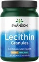 Swanson 100% Pure Lecithin Granules (Non- GMO) 16 Ounce (1 lb) (454 g) Granules