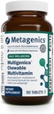 Metagenik Multigenics Chewable Multivitamin - Daily Vitamin & Mineral Dukungan untuk Anak & Orang Dewasa - Orange Flavor, Non-GMO, Gluten- Free, Palet Chewable - GMP Certified Fasilitas - 90