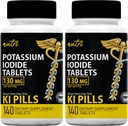 Potassium Iodide Tablet 130 mg (2 Pack) - 280 Tablet