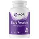 AOR, Estro Freedom, Vegan, Suplemen Alam untuk mendukung keseimbangan estrogen sehat dan sehat, menstruasi biasa, 60 Kapsul (30 pelayan)