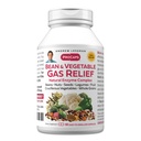 ANDREW LESSMAN Bean dan Vegetable Gas Relief 60 Capsules - Natural Enzyme Reduces Gas, Bloating from Beans, Cruciferous Vegetables, Buah, Grains dan Foods lainnya. Lembut dan Efektif