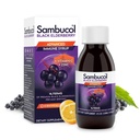 Sambukol Lanjutan Black Elderberry Syrup - Elderberry dengan Zinc dan Vitamin C untuk Dewasa, Sambucus Elderberry Syrup, Liquid Elderberry - 4 Fl Oz