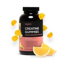 LEGION Creatine Monohydrate Gummies - Clean Creable Creatine Supplement for Power, Endurance & Muscle Recovery - 30 Lemon Drop Flavor - Tidak ada Flavors Artificial atau Sweeteners.