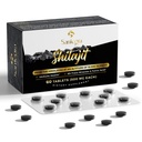 30.000 MG Shilajit Tablet, 100% Shilajit Pure Tablet untuk Perempuan & Pria, Himalaya Organik, Fulvic Acid & 85 + Trace Mineral, Resin Suplemen Energi dan Sistem Imune, 60 Counts