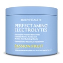 BodyHealth PerfectAmino Electrolytes Powder No Sugar, Hidration Fasting Keto Zero Sugar Electrolytes Minum Mix dengan Trace Mineces Passion Fruit - 60 Servings