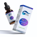 Kekuatan Maksimum Vitamin D3 & K2 + MCT Oil & Omega 3: Liquid Drops for Immune System, Brain Fungsi & Energy (No Fillers, Non- GMO, 2 Fl Oz)