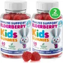 DR. MORITZ Melonatin untuk Anak-anak, Vegan Sleep Aid Suplemen dengan Gula Rendah, Dewasa dan Anak-anak Melonatown dengan Strawberry Flavor, untuk Ages 4 +, 60 Count