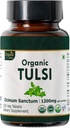 Tulsi 120 Tablet - USDA Organic Holy Basil - Support Stress Relief & Adaptogenic Balance 124; Dietary Suplemen 120tab