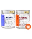 Cheers Liver Combo Com4; Restore + Protection 124; Dukung Liver Anda & Feel Better After DH4; DHM, L-Cysteine, Milk Thistle, Prickly Pear, B-Viamins 124; 12 Doses Reserve, 30 Doses Melindunginya 124; Suplemen