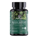 PlantFusion Vegan Iron Suplement for Women & Men - Gentle Plant - Soft- Based Iron Beard with Vitamin C, Metyl B12, Fleat - Non-Constipating, Wholefood Iron Pill for Energy, Anemia & Blood Support, 60 Capsules