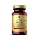Solgar Reduced L- Glutathione 250 mg - 30 Vegetable Capsules - Antioksidant Dukung - Non-GMO, Vegan, Gluten Free, Dairy Free, Kosher - 30 pelayan