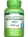 Alam Kebenaran Glucosamin HCI 1500mg 124; 60 Caplet 124; Kekuatan 1ga 124; Non- GMO & Gluten Free Suplemen