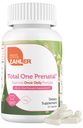 Zahler - Total One Prenatal Vitamin for Women (60 Count) Daily Multi Vitamin Prenatals with Folic Acid, Iron, Zinc & 19 Other Esverage Vitamin & Minemins