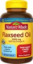 Nature made Flaxseed Oil 1000 mg, Fish Free Omega 3 Suplemen Dietary for Heart Health Suftgels, 100 Day Supply