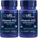 Ekstensi Hidup Vitamin B12 Methylcobalamin 500mcg - Vitamin B12 Tambahan untuk Umum Energi dan Kesehatan Otak - Sugar Free Vegetarian Lozenges Dissolve dalam Mulut Anda - Sekali Harian-100 Count