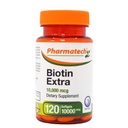 Biotin Vitamin for Hair Growth, Biotin 100000mcg, Improve Skin and Nails Quality, Vitamin B7, Suplemen Perempuan, Gluten Free, 120 Softgels