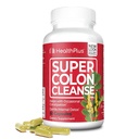 Kesehatan Plus Super Colon Cleanse 15 Day Supply of Gentle Gut Cleanse Detox, Psyllium Husk, Progories for Constipation Relief & Digetives Support, 60 Capsules