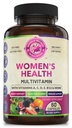 Women Daily Multivitamin Multimineral Suplemen Energi, Mood, Fokus, Rambut, Skin & Nails. Dibuat untuk Perempuan dengan 30 + Nutrients, Buah & Energi Blend. Women Vitamin 60 Kapsul. Dibuat di Amerika Serikat.