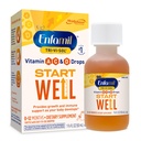Enfamilil Tri- Vi- Sol Infant Multivitamin Drops, Supports Growth & Ammune Health for Baby, 50mL Bottle Care
