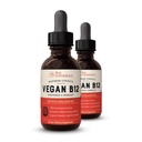 Vegan Conscious Vitamin B12 Sublingual Liquid Drops Methylcobalamin Max Power B12 5000mcg Formula - Vegan B 12 Vitamin Dukung Energy, Provive Memory & Aid Immune System (2 Pack)