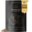 Tinggi SELF ™ Mushroom Coffee Ultimate Focus & Imune Duck Blend with 40% IGG Colostrum, Organic Arabica, Lion 's Mane, Reishi, Chaga, L- Theanine and Frankinapy for Ammune Dupport, Focus, Energy, Mood and Gut Health 40 porsi