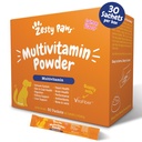 Zesty Paws 10-in- 1 Dog Multivitamin - Gut, Imune, Gabungan, Skin & Coat Dukungan, dan Lebih - Anjing Vitamin dan Suplemen Pet Suplemen dengan Omega Fish Oil & Vitafiber
