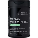 Vegan Penelitian Olahraga Vitamin D3 5000IU (125 mcg) dengan Koconut Oil 124; 100% Pembangkit berbasis Vitamin D untuk Bone, Bersama & Imune Dukungan 124; Carrageenan Free, Vegan Certifikasi & Non-GMO Diverifikasi (60 Softgeels)