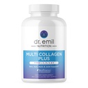 Suplemen DR. EMIL NutTRITISI Perempuan Multi Collagen Pil: 124; Collagen Support untuk mendukung Rambut, Kulit, Nails, & Joints 124; Collagen Collagen Types I, II, III, V & X: 124; 180 Capsules