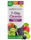 Purely Inspired 7-Day Detox Cleanse - Whole Body Cleanse & Detox Pills for Women & Men, toweed with Senna Leaf, Vitamin C, Apple Cider Vinegar, Digetical Enzymes & Progories - 42 Acai Berry Capsules