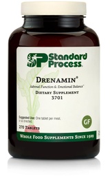 Proses Standar Drenamin - Suplemen Fungsi Adrenal untuk Respon Stres Sehat - Mendukung Produksi Energi Sehat & Metabolisme - Gluten- Bebas, Non-Dairy & Non-Soy - 270 Tablet (270 Pelayan)