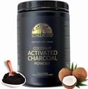 Ideder Koconut Arang Teraktifkan Organik untuk Pendukung Kulit, Tubuh, Kesehatan Oral, Pemutih Gigi 124; Tambahan Dieter (25 Oz (Paket 1))