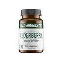 NutraMedix Elderberry Antioksidants Supplemen Kapsul - Elderberry Ekstrak Procea Healthy Inflamatory Response, Daily Immune Dukungan, dan Kesehatan Bowel (60 Capsules)