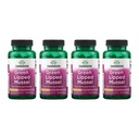 Swanson Green Lipped Mussel (Freeze-Dry) - New Zealand Jourity Health & Mobility Suplemen - Natural Formula May Dukung Kesehatan & Digetical Fungsi - (60 Kasules, 500mg Masing-masing) (4 Pack)
