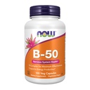 Suplemen Sekarang Makanan, Vitamin B-50 mg, Produksi Energi *, Kesehatan Sistem Gugup *, 100 Veg Kapsul