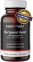 Bergamot Heart -1000mg Sertifikasi Citrus Bergamot - Ekstra Kekuatan Polyphenol - Cardiologist Dikembangkan & Clinically Proven - Bergamot Supplemen untuk High Cholesterol & Heart Health