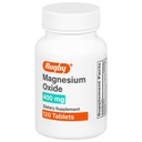 Rugby Magnesium Oxide 400 mg Tablet - Tambahan Dieter - Gluten- Free - 120 Cacah (1 Pack)
