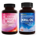 BioEmblem Tambahan Minyak Krill Antartika dan Multivitamin Perempuan