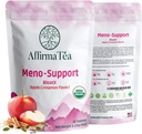 Meno-Dukung Bantuan BloatX Relief Organik Menopause: Jaminan & Support Hot Flashes, Hormon, Moods Swings, Night Sweats, & Bloating W / Black Cohosh, Red Clover & Dong Quai. Obyek Alam, Cinnamon Flavor.
