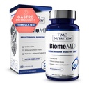 1MD Nutrition BioMD Programtes 124; 62 Milyar CFUs, 15 Comprehensive Strains - Pro & Pregories 124- Doctor- Formulated for Digetical Health & Imune Dukung 124; 30 Capsules