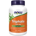 Sekarang Makanan Suplemen, Triphala 500 mg, Kombinasi Harada, Amla dan Behada, 120 Tablet