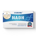 Suplemen CELFULL NADH Tambahan 40mg Enchance NMN Alternatif NAD + Tambahan untuk Suplemen Imune Dukungan Antiaging Boost Brain Cognition & Chronic Fatigue Suplemen