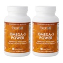 BrainMD Dr Amen Omega-3 Power - 60 Kapsul, Paket 2 - Bersama & Imune Dukungan Suplemen - Berisi DHA & EPA - Gluten Bebas - 60 Total Hamba