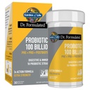Garden of Life Dr. Formulated Pre, Post & Progories 100 Milyar CFU Sekali 3-in-1 Complete Progories, Prepostories & Postories Supplemen Perempuan dan Pria - Kekuatan Ekstra, 30 Hari Suppply